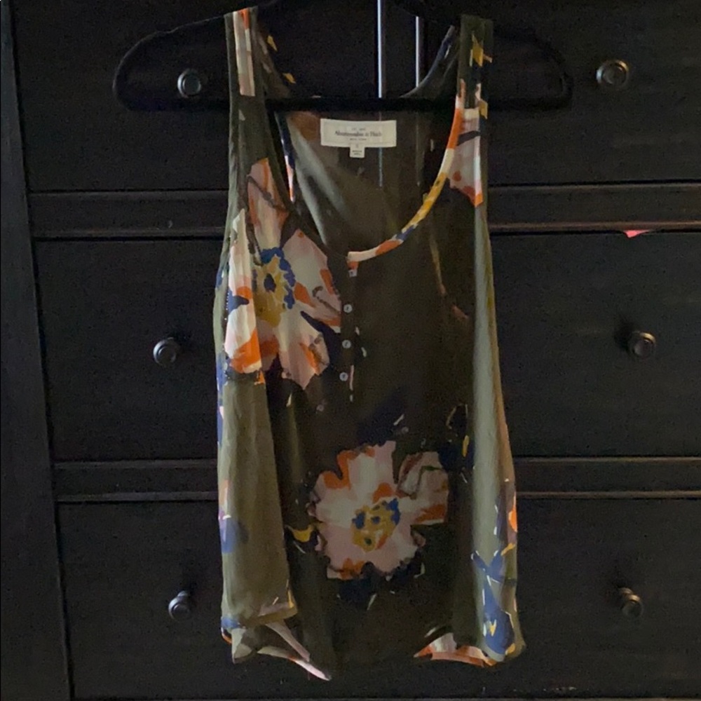 Abercrombie blouse/tank
